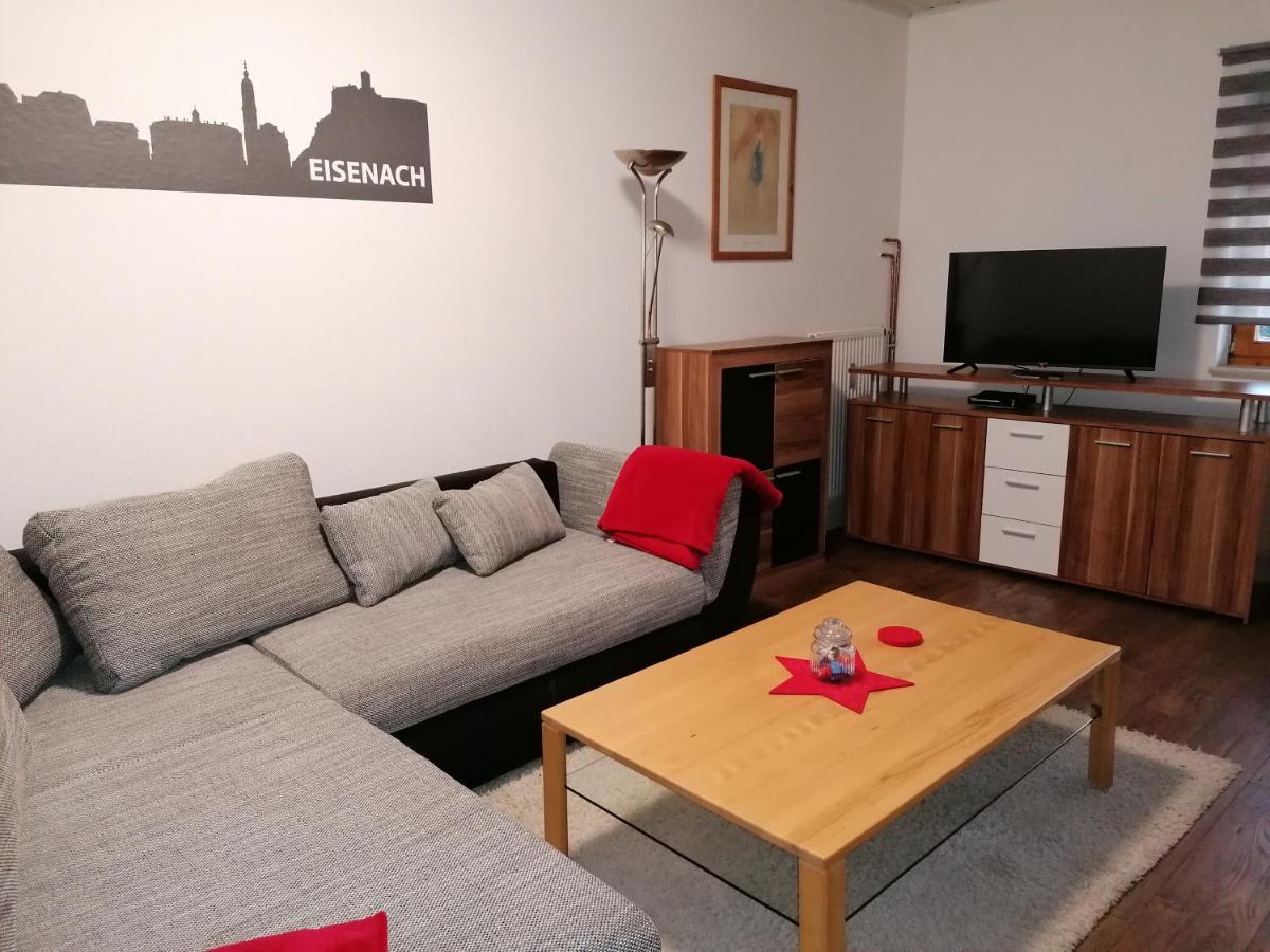 Wohnung Am Stadtrand Von Eisenach Esterno foto
